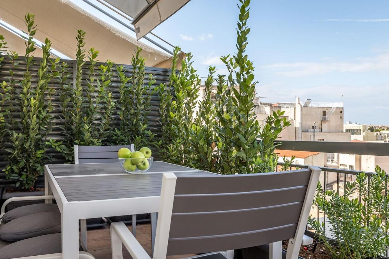 Apartament Syntagma Modern New Flat, Large Balcony With View Ateny Zewnętrze zdjęcie
